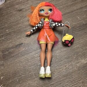 LOL Surprise OMG Neonlicious Series 1‎ Fashion Doll w/ Clothes 10" O.M.G Shoes